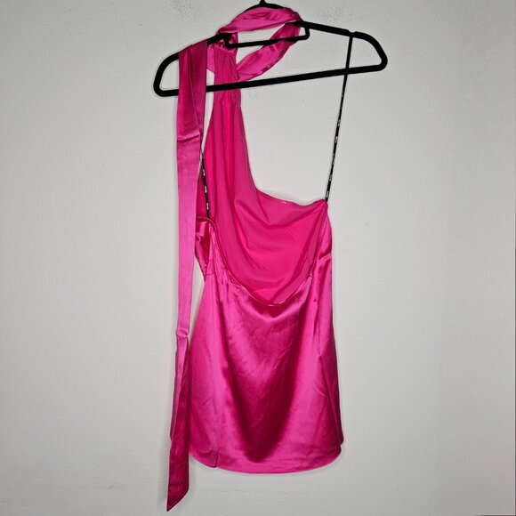 NWT Revolve SER.O.YA Women's Fuchsia/Kendall Silk Dress Size Small - Picture 6 of 8